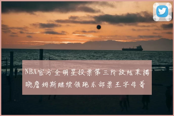 NBA官方全明星投票第三阶段结果揭晓詹姆斯继续领跑东部票王字母哥